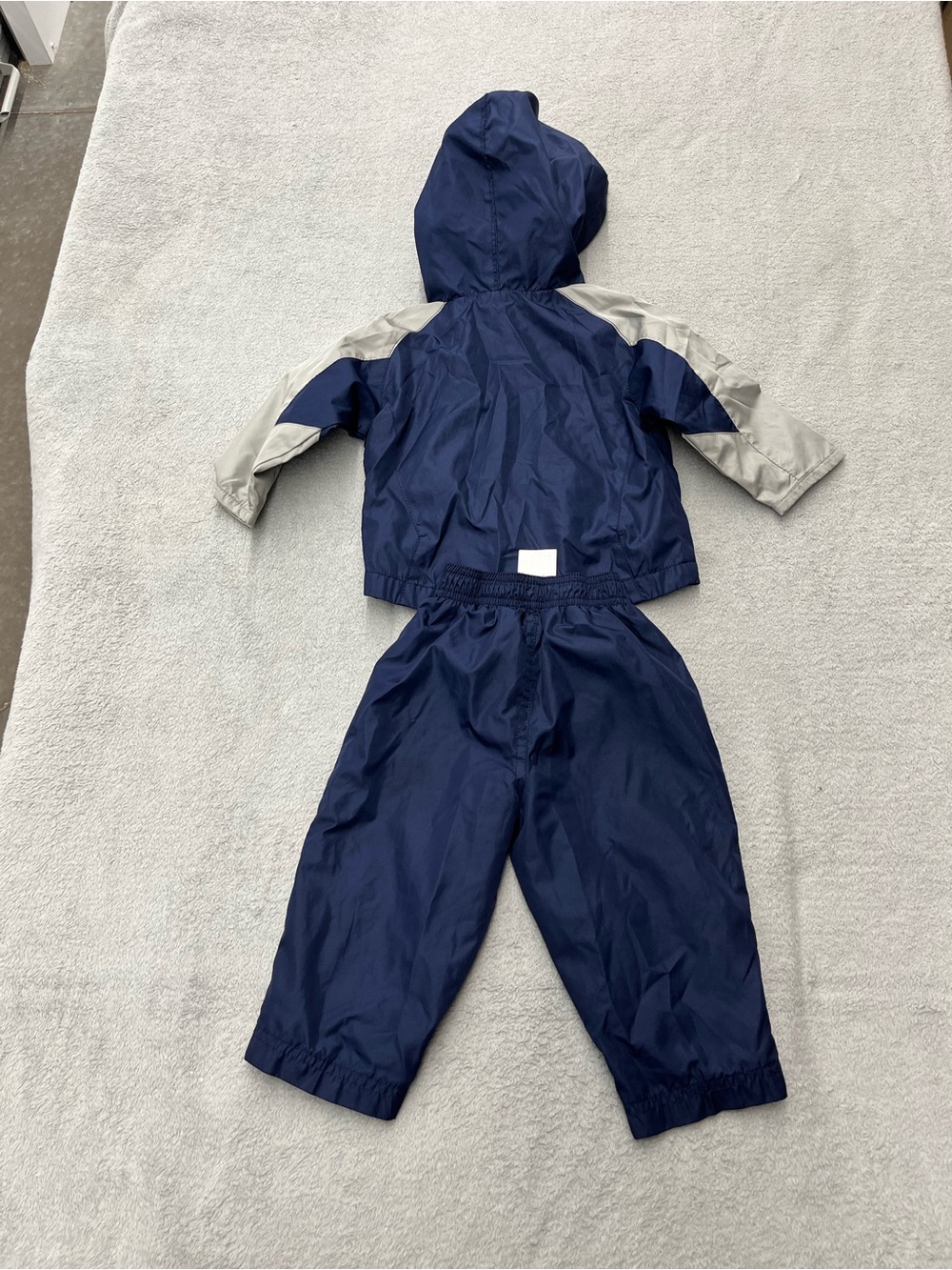 Majestic New York Yankees Navy & Gray Kids Windbreaker Set Boys Size 12 Months - Picture 5 of 5